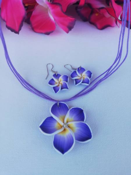 Komplet nakita iz polimerne mase - viola 500