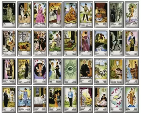 KARTE-Ciganske karte za vedeževanje in skripta za učenje 1728