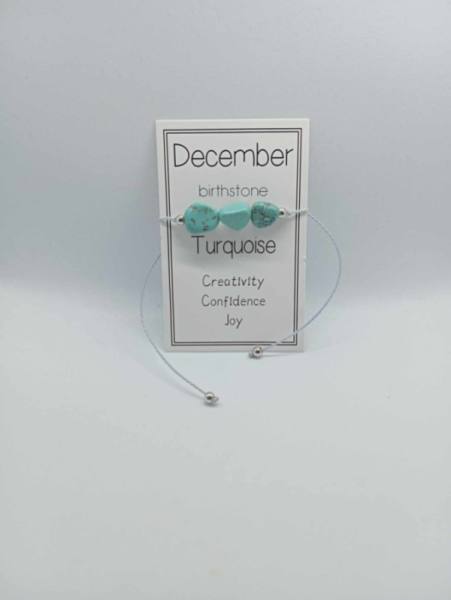 Zapestnica za Astrološki mesec DECEMBER - TURKIZ 2441