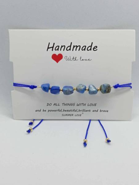 Zapestnica LAPIS LAZURI - podpora pri komunikaciji 2457