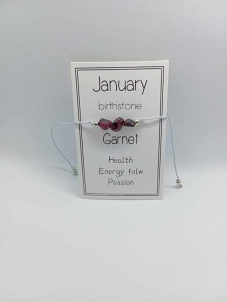 Zapestnica za Astrološki mesec JANUAR - GRANET 2410