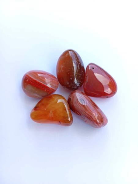 Karneol - Žepni Kristal odločnosti 3162