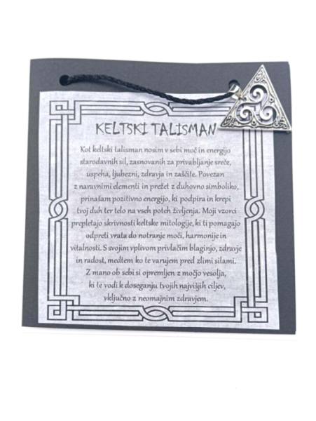 Ogrlica s keltskimi simboli – talisman sreče, zaščite in moči 8 (1+1) 3475