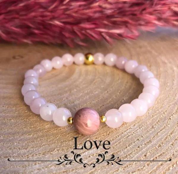 Zapestnica Energija Ljubezni (Roževec in Rodohozit) 4403