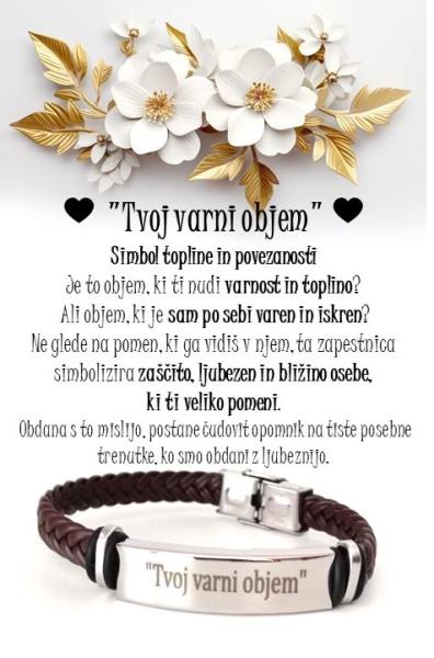 Zapestnice s posvetilom - TVOJ VARNI OBJEM 4887