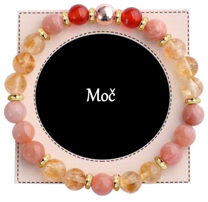Zapestnica iz naravnih kristalov za MOČ 5759