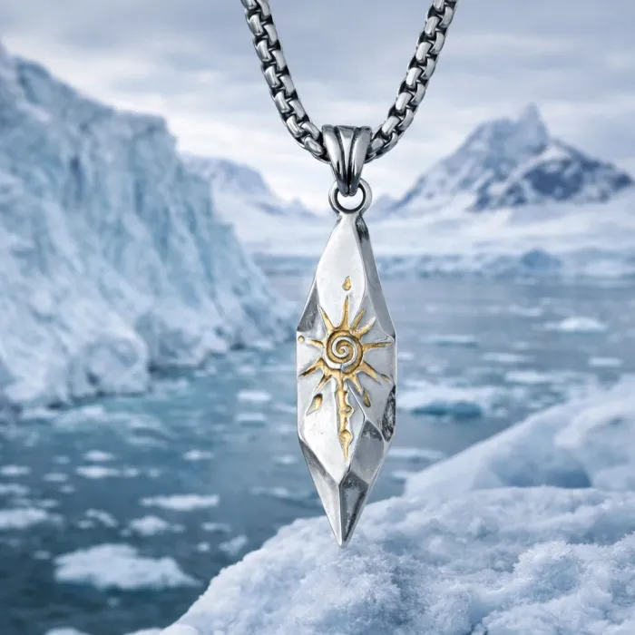 Ogrlica z simbolom Gardiom – Bog Varovanja Sveta 6373