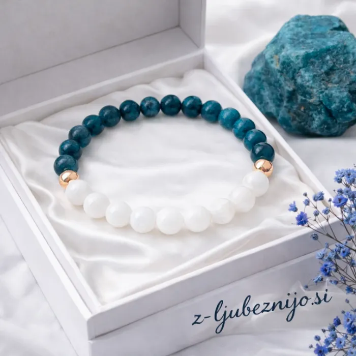 Zapestnica iz Apatita in Selenita – Pot zdravljenja 6530