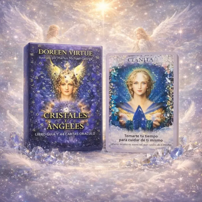 KARTE - Kristali in angeli – orakeljske karte (44 kart) – Doreen Virtue 6809