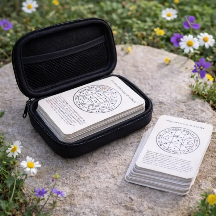 KARTE - Salomonov ključ – magične karte Salomonovih pentaklov 6795