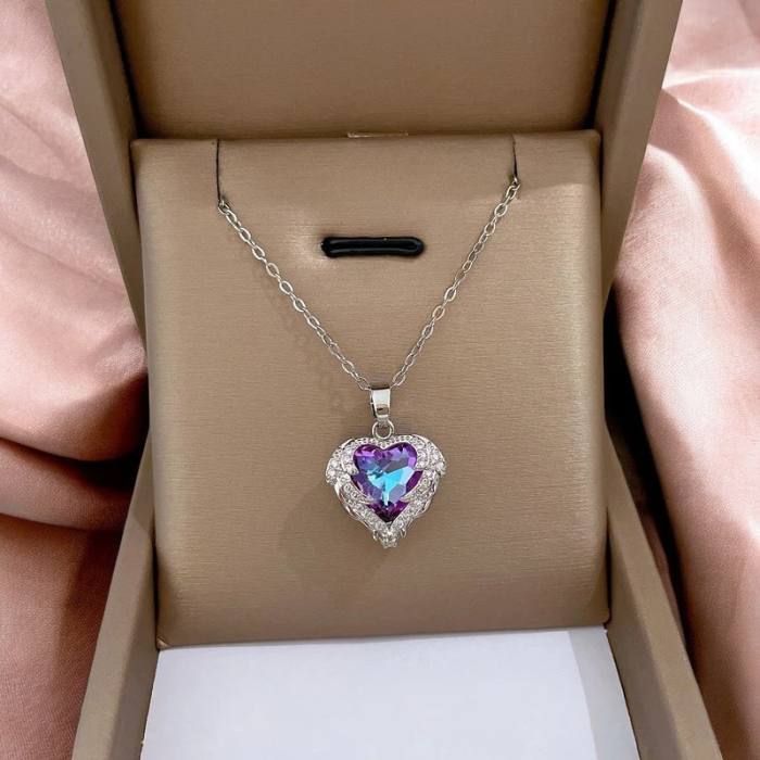 Angelska ogrlica z mavričnim kristalom 6167