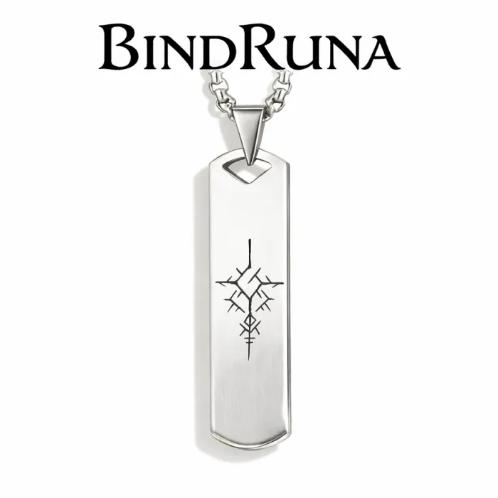 Bindruna zaščite – nordijski runski obesek moči 6760