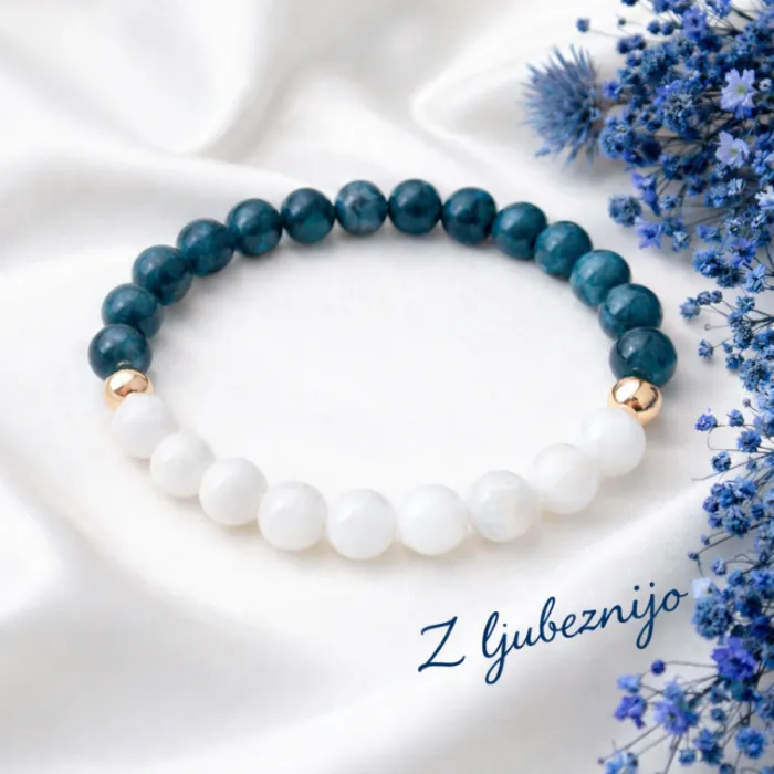 Zapestnica iz Apatita in Selenita – Pot zdravljenja 6470